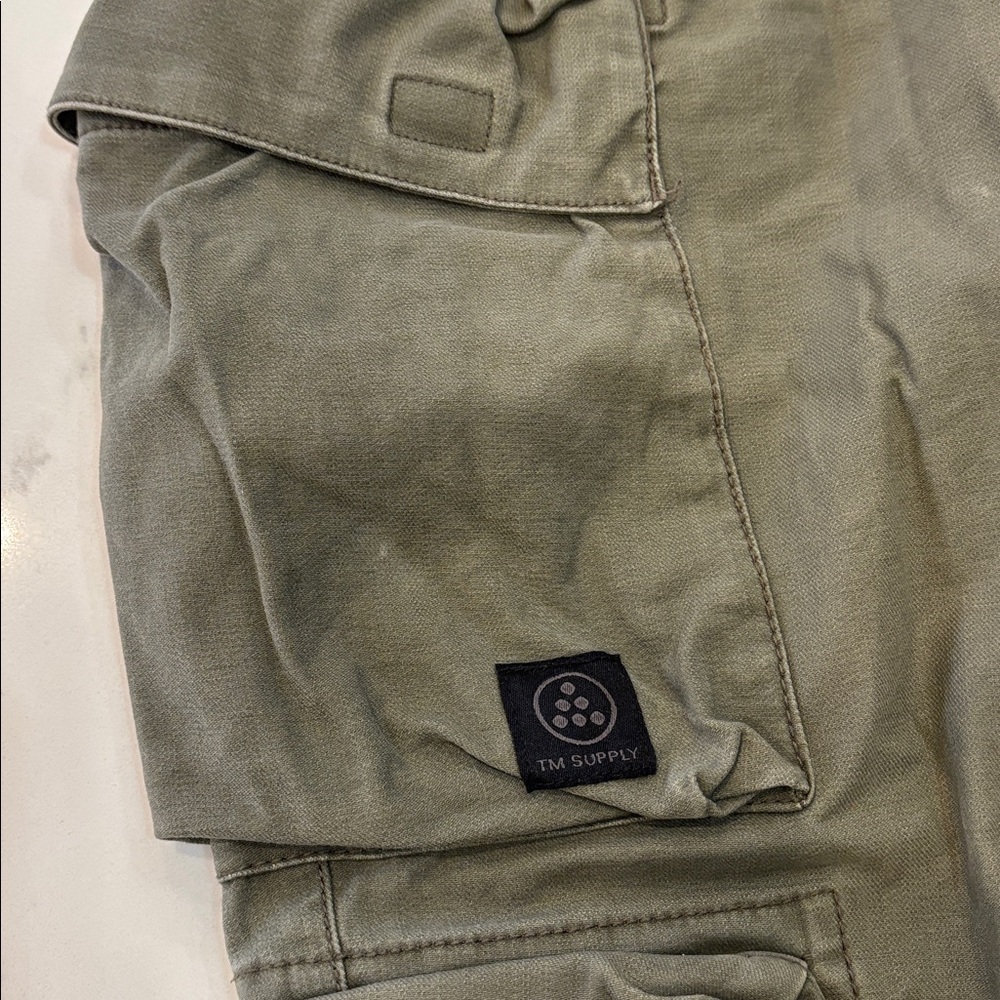Topman Khaki Cargo Pants for Men w34 - Picture 5 of 10